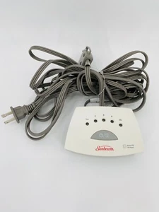 Cable de manta eléctrica de 3 clavijas de doble control Holmes Sunbeam PAC-0595 estilo Y85 - Imagen 1 de 3