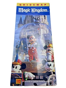 Disney Magic Kingdom Guidemap Fantasy Reigns Kodak 2002 - Imagen 1 de 6