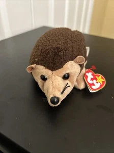 Ty Beanie Babies Prickles the Hedgehog Tags Have Errors - Picture 1 of 9