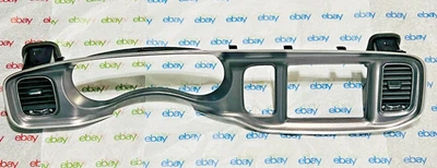 Dodge Charger 2011-2014 panel de instrumentos radio tablero moldura bisel estilo carbono Foto 1 de 2