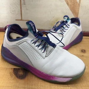 Clove Nursing Shoes Women’s 11 / Men’s 9.5 – White/Purple Gradient – CL020 Slip - Picture 1 of 8