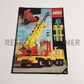 Lego Vintage Instructions Set 854 - Technic Go Kart (1978)