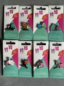 RSPB Pin Badge 8 British Birds Paralympic Games 2012 - Picture 1 of 1