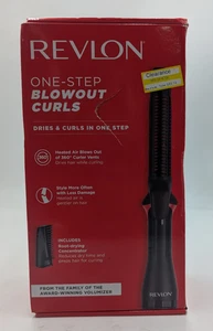 Revlon One-Step 1-1/4" Ceramic Hair Curler and Dryer, Black - Picture 1 of 4