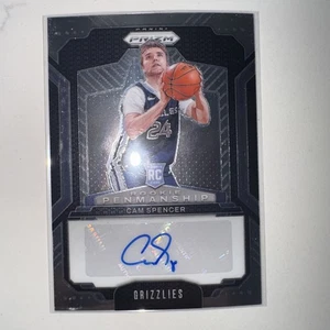 2024-25 Panini Prizm - Rookie Penmanship Cam Spencer Auto #RPE-10 (AU, RC) - Picture 1 of 2