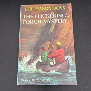The Hardy Boys The Flickering Torch Mystery Dixon 1943 #22 Grosset & Dunlap - Picture 1 of 7