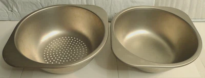 Revere Ware Stainless Double Boiler & Steamer Insert for 2 & 3 Qt Pot 7 1/4" - Image 1 of 4