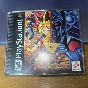 Yu-Gi-Oh Forbidden Memories (Sony PlayStation 1 PS1, 2002) Yugioh Game Manual - Picture 1 of 5