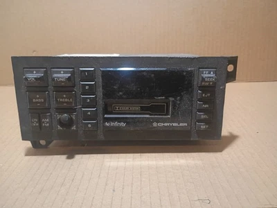 81-95 Dodge Chrysler Plymouth Dolby Infinity Radio Stereo Head Unit OEM 4469320 - Image 1 of 4