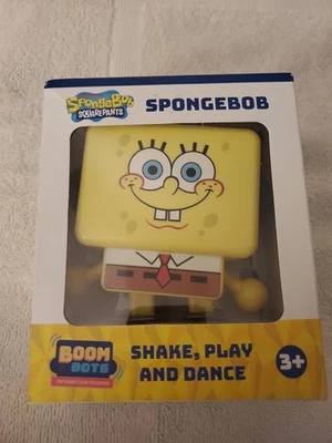 Boneco interativo Bob Esponja Calça Quadrada Boom Bots Agitar, Brincar e Dança NOVO - Imagem 1 de 4