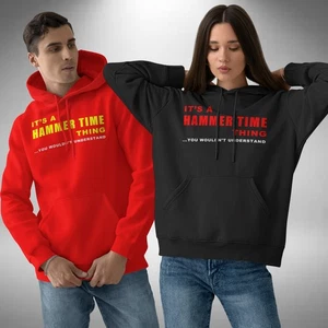 Hammer Time Adult Hoodie Lewis Hamilton F1 Formula 1 Number 44 5 X World Champ - Picture 1 of 3