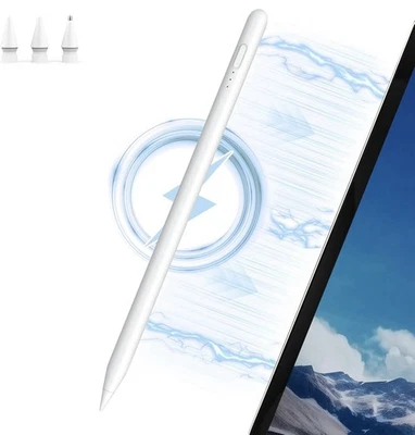 MEKO Stylus Pen for iPad 11”/12.9” Air 4/5 with Magnetic Wireless Charging - Image 1 of 4