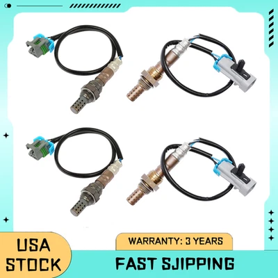 For Buick Enclave GMC Acadia Saturn Vue 3.6L V6 2007-09 4x Up+Down Oxygen Sensor Foto 1 de 4