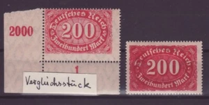 DR 1922 Mi.Nr. 220 DD * Doppeldruck Mi. 150 € s469 - Picture 1 of 1