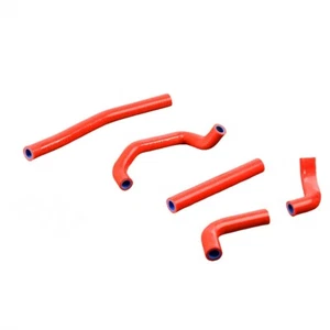 For Zongshen ZS150GY-10C 155 Silicone Radiator Coolant Hoses Kit 5pcs Red - Picture 1 of 6