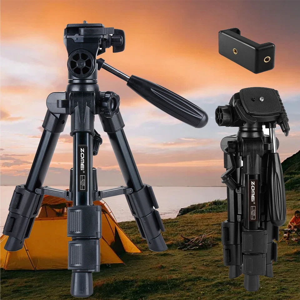 ZOMEI Table Portable Mini Tripod Flexible Stand Holder For DSLR Camera Phone - Image 1 of 4