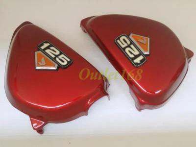 Пара HONDA CB125S S1 боковая рама аккумулятор воздухоочиститель чехол комплект эмблема значок логотип - Изображение 1 из 4