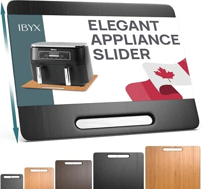 Ibyx Elegante Bandeja Deslizante Para Tu Cafetera y Electrodomésticos Pesados Con Ruedas Foto 1 de 4