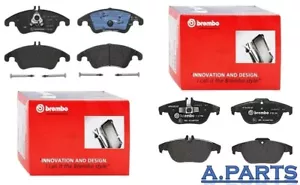 BREMBO BREMSBELAGSATZ VORNE HINTEN MERCEDES-BENZ C KLASSE W204 E KLASSE A207 - Picture 1 of 1