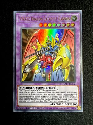 YUGIOH VWXYZ DRAGON CATAPULT CANNON LART-EN032 SEALED ULTRA YUGIOH VWXYZ DRAGON CATAPULT CANNON LART-EN032 SEALED ULTRA