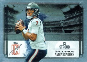 2024 Topps Signature Class CJ Stroud Gridiron Ambassadors GA-13 - Bild 1 von 2