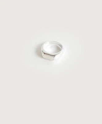 Oak + Fort Epoxy Ring Silver Size 6 - Изображение 1 из 2