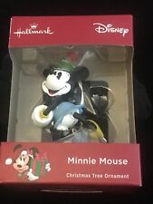 Hallmark Disney’s  Minnie Mouse On Ice Skates Christmas  Ornament New In Box