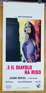 locandina film MADEMOISELLE - E IL DIAVOLO HA RISO Jeanne Moreau Richardson 1966 - Bild 1 von 1