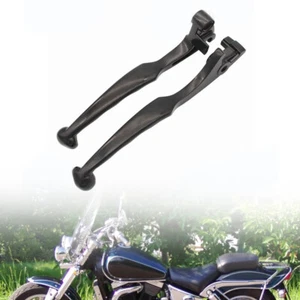 Brake Clutch Levers Motorcycle Aluminum Black Fit for Kawasaki ZX12R 2000-2005 - Picture 1 of 14