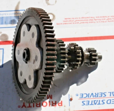 1962-63 Honda C105T TRAIL 55cc  OEM  TRANSMISSION GEARS  VIN # C105E-24360 - Image 1 of 3