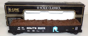 K-Line Trains Route Rock Island Die Cast Gondola w/ Scrap Load Item #K652-1392 - Picture 1 of 4