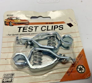 93399 - Test Clip Spring Clamp, 3/4? Jaw Spread, 25 Amp, (Pack of 2) - Picture 1 of 8