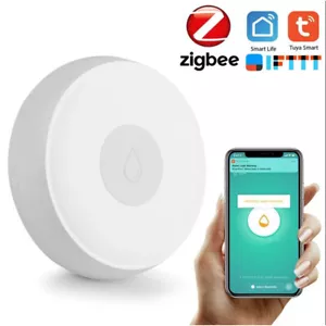 Tuya Wireless Water Leakage Detector Immersing Sensor Smart Home Remote Alarm - Picture 1 of 11