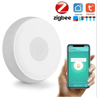 Tuya Wireless Water Leakage Detector Immersing Sensor Smart Home Remote Alarm - Image 1 of 4