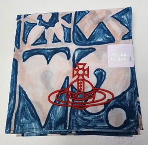 Vivienne Westwood Handkerchief Cotton scarf Multiple colors Big ORB - Picture 1 of 7