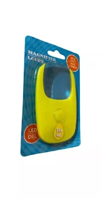 Lupa Lupa Palabra Luz LED Tamaño Bolsillo con Pilas Incluidas Foto 1 de 3