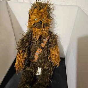 19" Genuine Disney Store Star Wars Chewbacca Chewy Plush Stuffed Animal Doll C - Picture 1 of 5