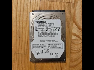 Toshiba 2,5 Zoll SATA 500GB 500 GB Festplatte HDD getestet; 6 Monate Garantie - Bild 1 von 2