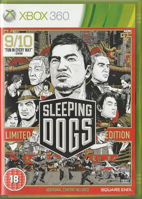 SLEEPING DOGS - Limited Edition XBOX 360 Game (Square Enix, 2012) - Image 1 of 3