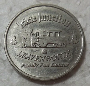 LEAVENWORTH WASHINGTON ICICLE JUNCTION FAMILY FUN CENTER FUN TOKEN - Picture 1 of 2