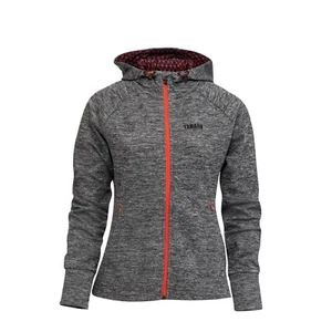 Yamaha HYPER NAKED-Kapuzenjacke- Damen, grau meliert - Bild 1 von 2
