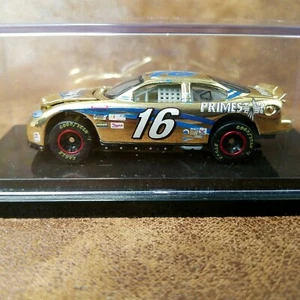 NASCAR 1:64 Primestar #16 Gold Chrome Ford Diecast in Display Case - Picture 1 of 6