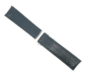 Raymond Weil Parsifal 2841 Men's 20mm Black Leather Watch Band - Picture 1 of 6