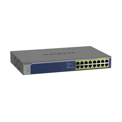 NETGEAR 16-Port Gigabit Ethernet Unmanaged PoE Switch (GS516PP) - Image 1 of 4
