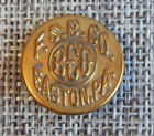 Antique Vtg Uniform Button Work Clothes F.S.B Co Easton PA~Apx:13/16"~#932-B