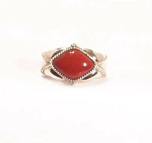 Sterling Silver Gemstone Ring Size 9  - Picture 1 of 3