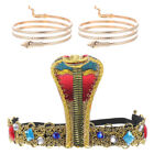 Metal Snake Headband Bracelet Miss Hair Accesories Accessories For