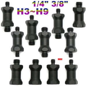H3~9 Aluminium Alloy Lamp Stand Light Bulb Holder Hex Stud Screw Adaptor Fitting - Picture 1 of 15