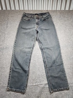 Pantalones de mezclilla Claiborne para hombre 32x32 (32x31) azules calce recto lavado medio  Foto 1 de 4