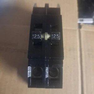 GTE Sylvania 125 Amp 2 Pole QCAL2125 QC2125 Circuit Breaker - Picture 1 of 4